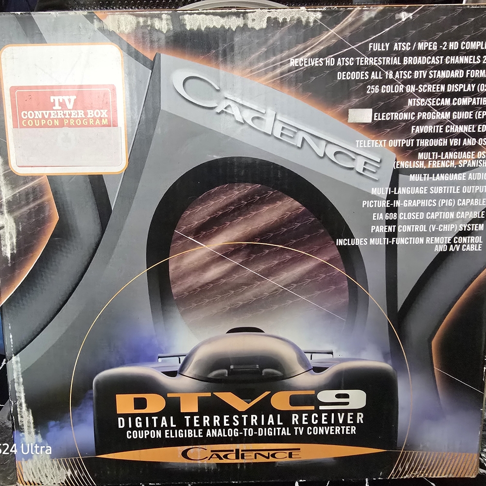 DTVC9 Digital Terrestrial Receiver - Black